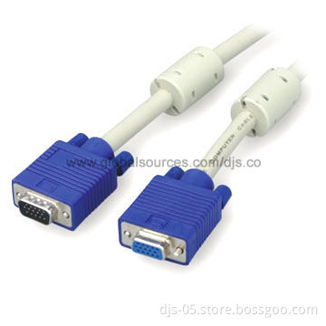 HD VGA Cables, Available in Various Colors and Lengths